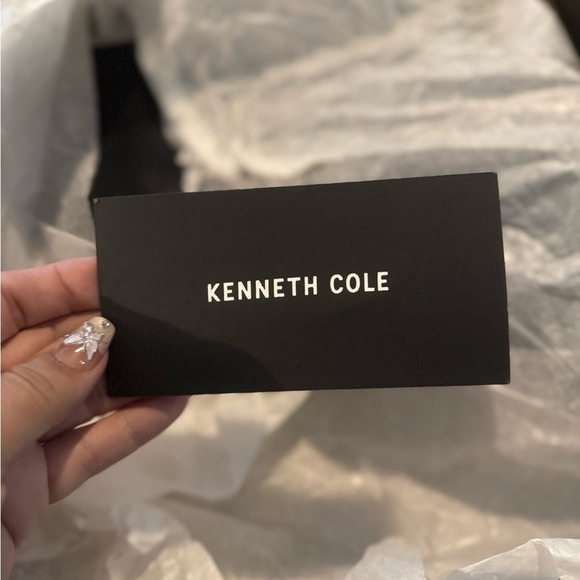 KENNETH COLE NEW YORK Womens Black Leather Platform Boots Size 9 New in box! - Picture 11 of 13